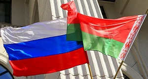 флаг России и республики Беларусь